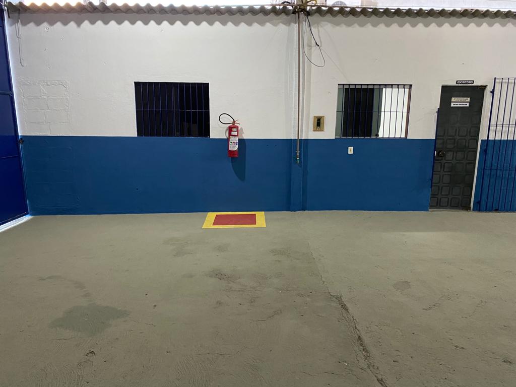 Área interna de vistoria da BK Vistorias